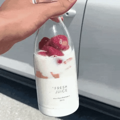 Fresh Juice Portable Blender White - Liquidificador Portátil Branco